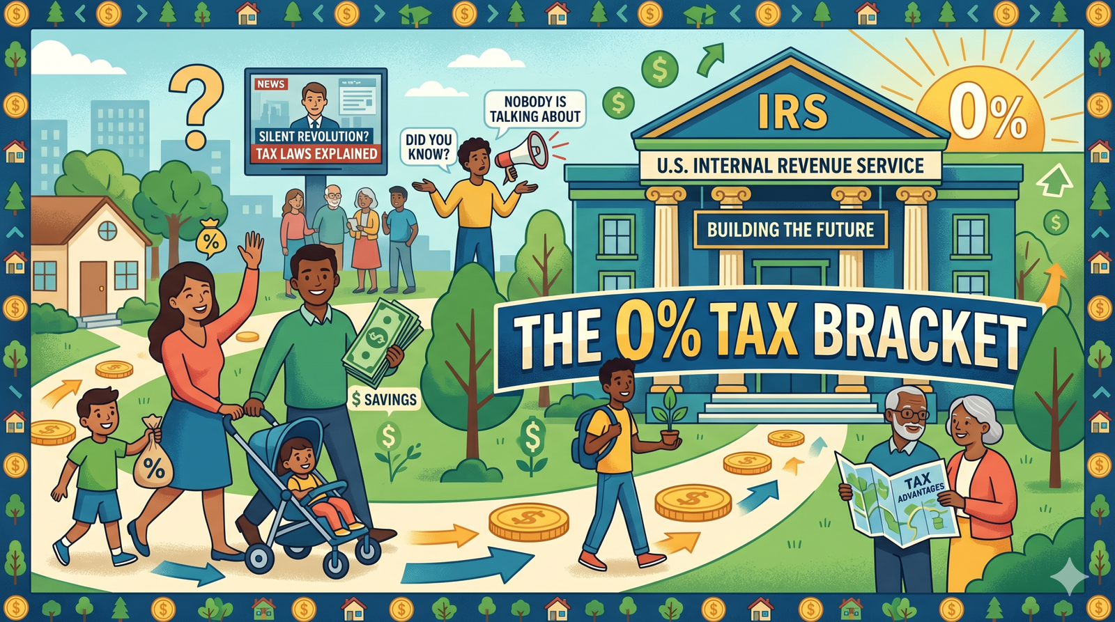 The IRS Built a 0% Tax Bracket for Middle-Class Americans — Nobody Is Talking About It